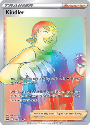 Kindler (Secret) 179/172 - SWSH09 Brilliant Stars Holofoil - for just $1! 