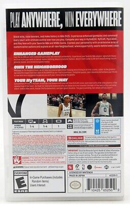 NBA 2K25 – Nintendo Switch (NS) - for just $14.99! 