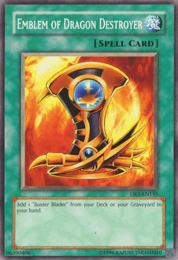 Emblem of Dragon Destroyer [DR1-EN145] Common - for just $0.40! 