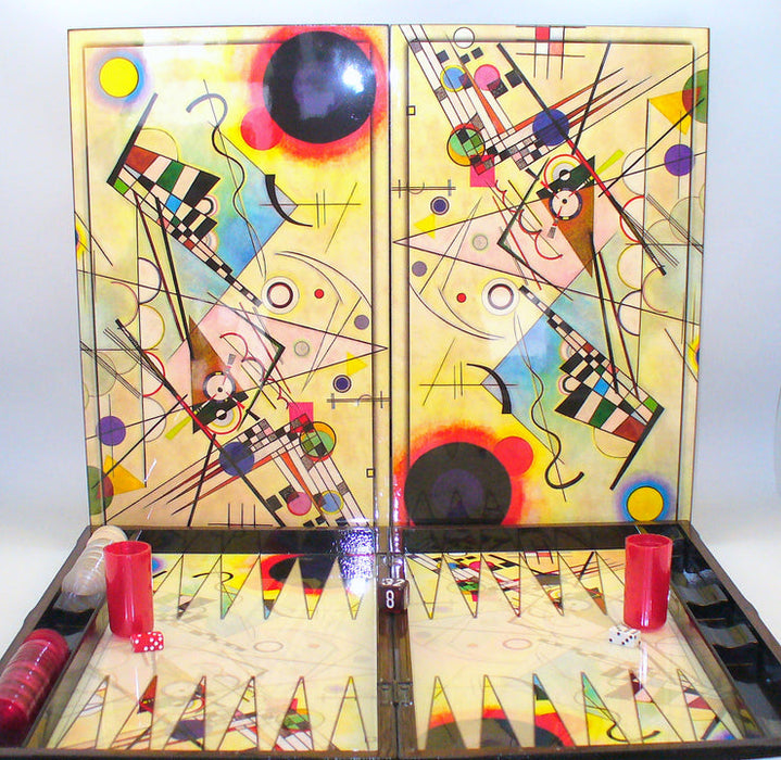 Backgammon - Kandinsky Decoupage - for just $69.99! 