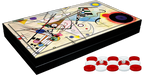 Backgammon - Kandinsky Decoupage - for just $69.99! 