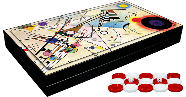 Backgammon - Kandinsky Decoupage - for just $69.99! 