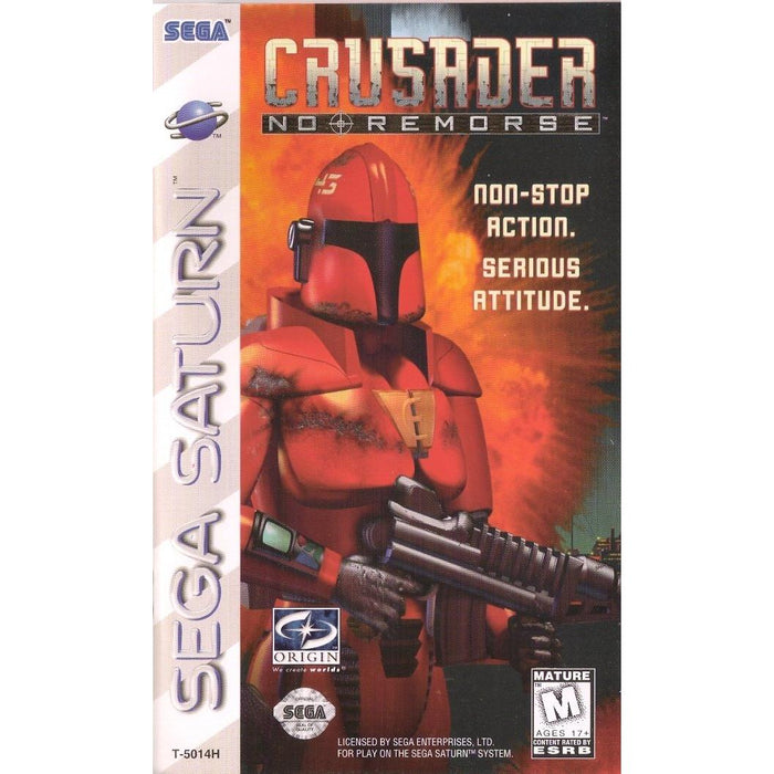 Crusader No Remorse (Sega Saturn) - Just $0! Shop now at Retro Gaming of Denver