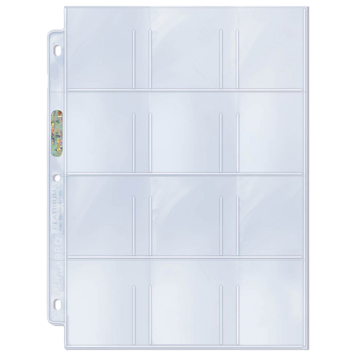 Ultra PRO: Platinum Hologram Standard 9-Pocket Pages - 3-Holes (100-Pack) - for just $29.95! 