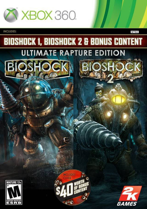 Bioshock 1+2 Ultimate Rapture Edition (Xbox 360) - for just $0! 