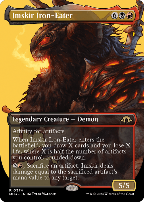 Imskir Iron-Eater (Borderless) (MH3-374) - Modern Horizons 3 (Borderless) - for just $0.17! 