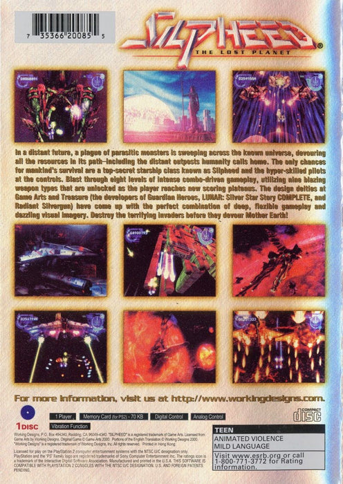 Silpheed Lost Planet – PlayStation 2 (PS2) - for just $0! 