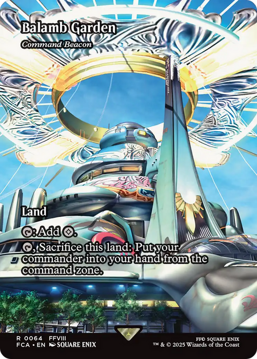 Command Beacon (FCA-064) - FINAL FANTASY: Through the Ages / Balamb Garden (Borderless) Foil - for just $5.75! 