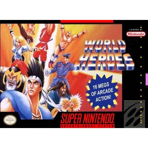 World Heroes (Super Nintendo) - Premium Video Games - Just $0! Shop now at Retro Gaming of Denver