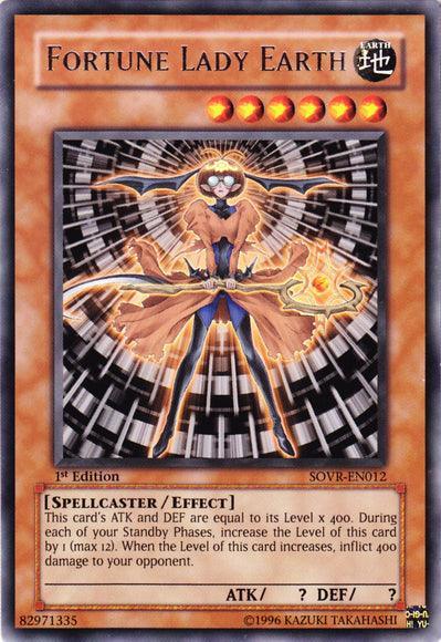Fortune Lady Earth [SOVR-EN012] Rare - for just $0.50! 