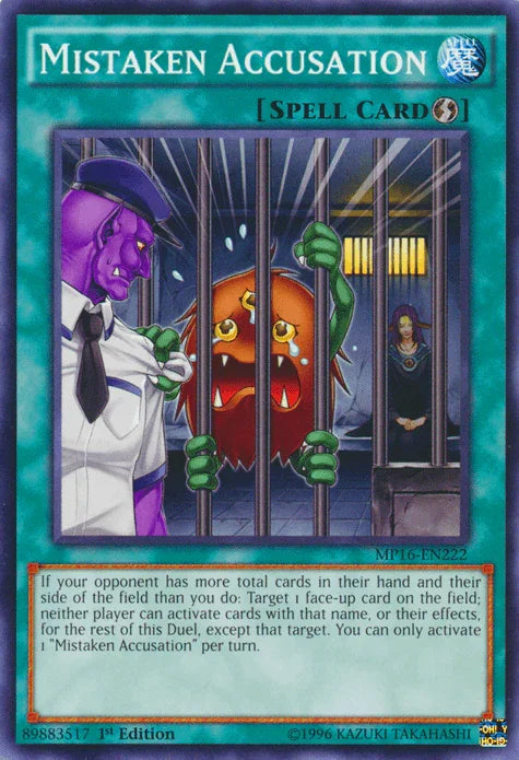Mistaken Accusation [MP16-EN222] Common - for just $0.10! 
