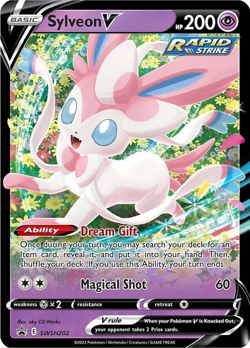 Sylveon V (SWSH202) [Sword & Shield: Black Star Promos] - for just $2! 
