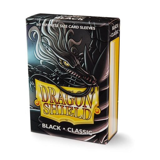 Dragon Shield: Japanese Size 60ct Sleeves - Black (Classic) - Just $0! Shop now at Retro Gaming of Denver