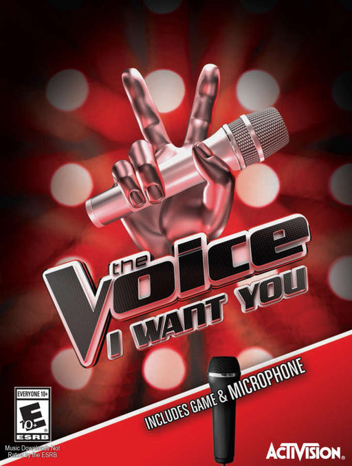 The Voice: I Want You + Microphone Bundle (Xbox 360) - for just $20.99! 