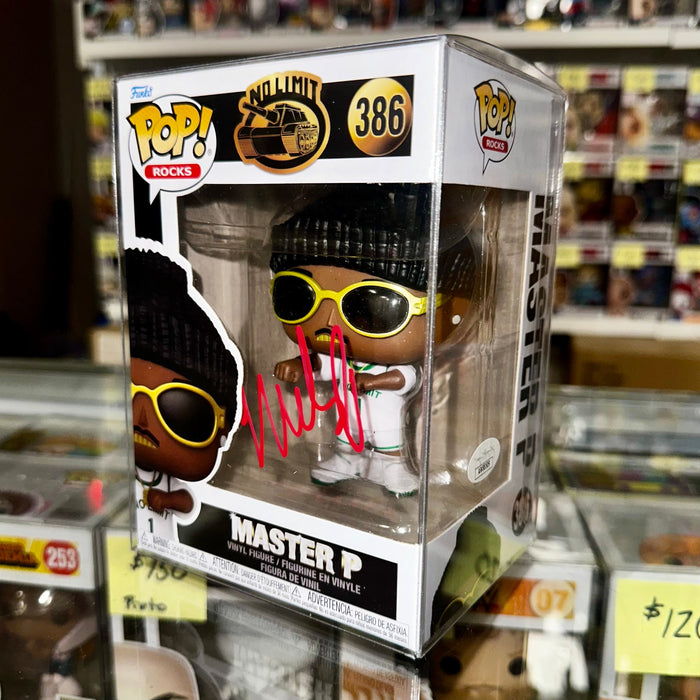 Master P Signed Funko Pop! Rocks #386 No Limits 2024 Make Em Say Uhh With JSA COA - for just $175! 