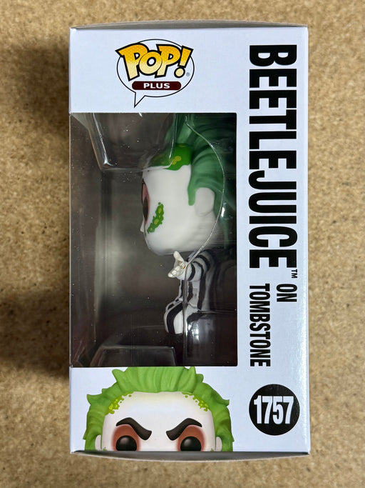 Funko Pop! Plus Movies Beetlejuice On Tombstone #1757 Beetlejuice 2024 - for just $20! 