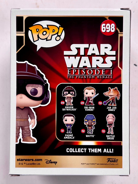 Funko Pop! Star Wars Young Anakin Skywalker Pod Racing #698 The Phantom Menace - for just $12! 