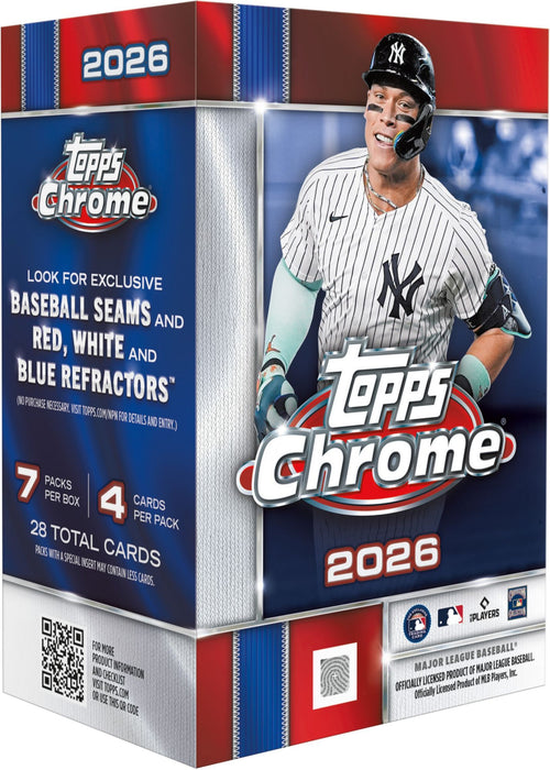 2026 Topps Chrome Baseball - Value Box - for just $50! 