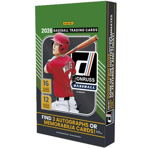 2026 Panini Donruss Baseball Trading Card Box - Hobby - for just $180! 