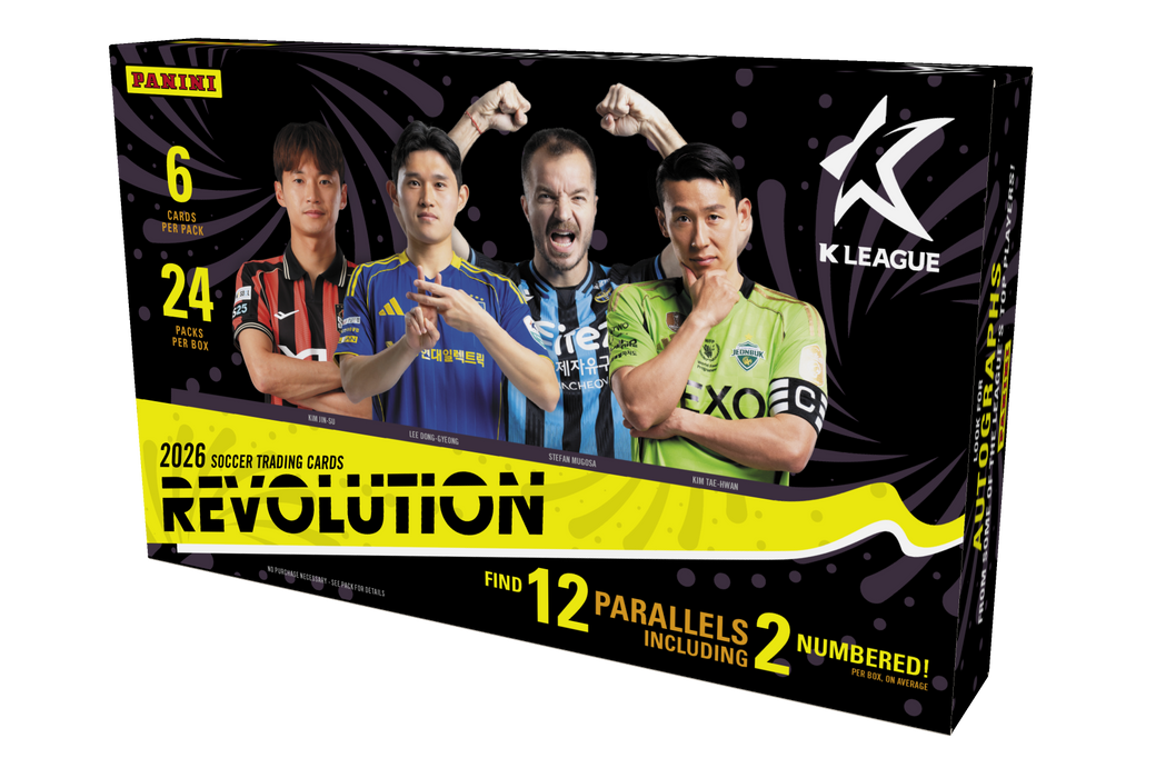2026 Panini Revolution K League Trading Card Box (Hobby) - for just $80! 