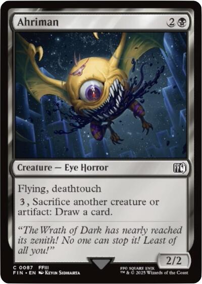 Ahriman (Universes Beyond: FINAL FANTASY) Near Mint - for just $0.10! 