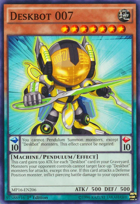 Deskbot 007 [MP16-EN206] Common - for just $0.10! 