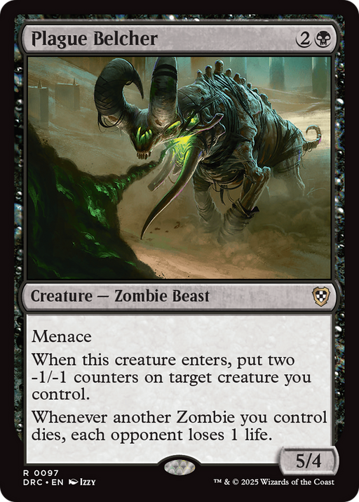 Plague Belcher (DRC-097) - Commander: Aetherdrift - for just $0.13! 