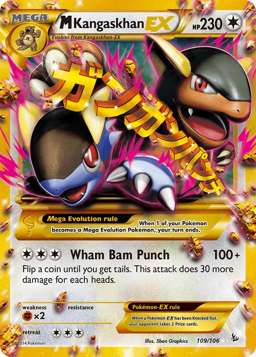 M Kangaskhan EX (109/106) [XY: Flashfire] - for just $26.45! 