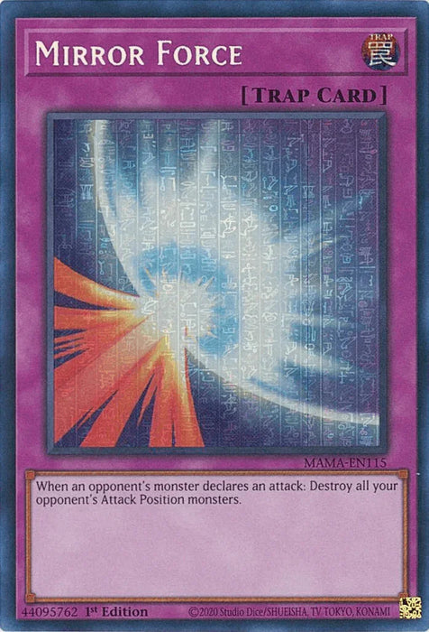 Mirror Force [MAMA-EN115] Ultra Pharaoh's Rare - for just $140! 