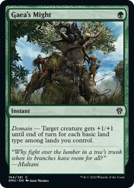 Gaea's Might (Dominaria United) Near Mint - for just $0.10! 
