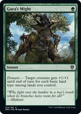Gaea's Might (Dominaria United) Near Mint - for just $0.15! 