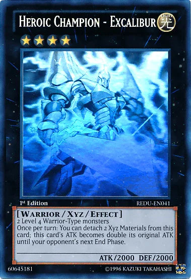 Heroic Champion - Excalibur [REDU-EN041] Ghost Rare - for just $8.50! 
