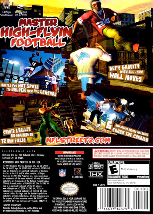 NFL Street 2– GameCube (GC) - for just $44.99! 