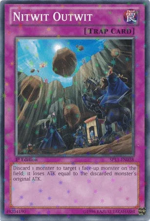 Nitwit Outwit [SP13-EN038] Starfoil Rare - for just $0.10! 