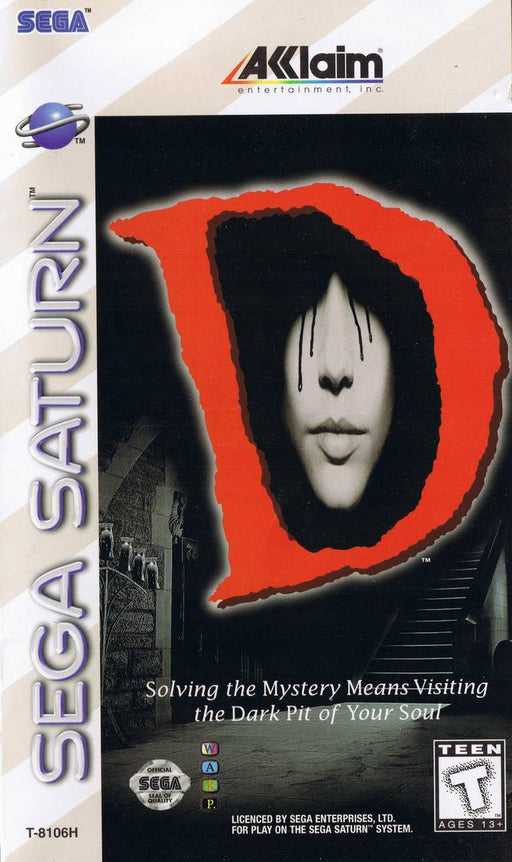 D (Sega Saturn) - for just $0! 