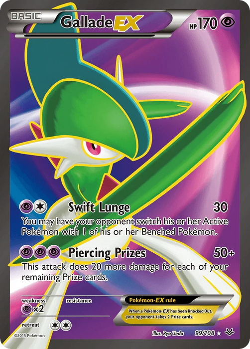 Gallade EX (99/108) [XY: Roaring Skies] - for just $7.15! 
