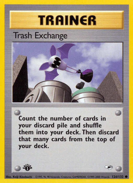 Trash Exchange (126/132) [Gym Heroes 1st Edition] - for just $0.55! 