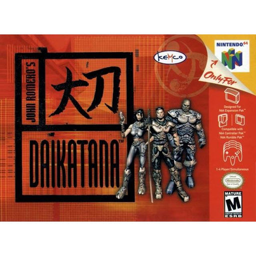 John Romero's Daikatana (Nintendo 64) - Just $0! Shop now at Retro Gaming of Denver