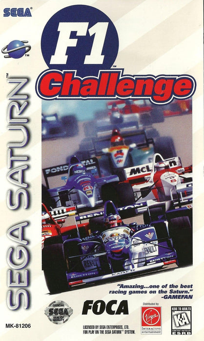 F1 Challenge – Sega Saturn (SS) - for just $0! 