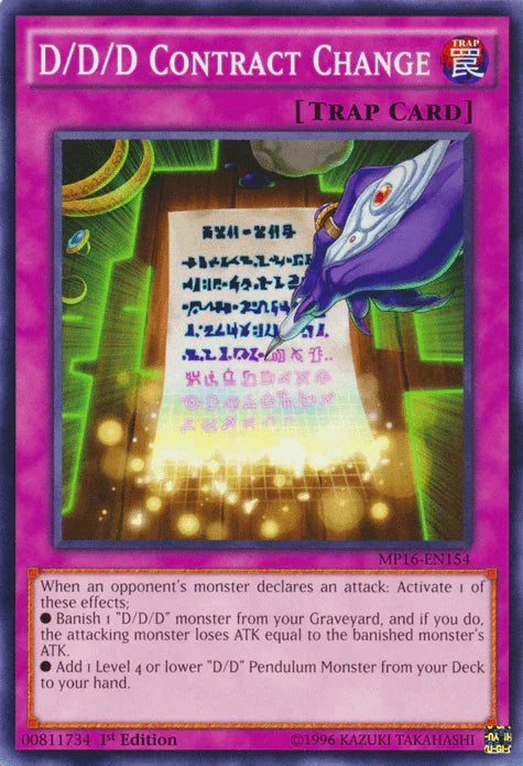 D/D/D Contract Change [MP16-EN154] Common - for just $0.15! 