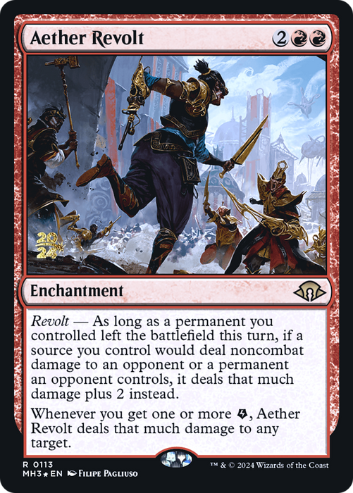 Aether Revolt (PRE-113) - Modern Horizons 3 Promos Foil - for just $0.15! 