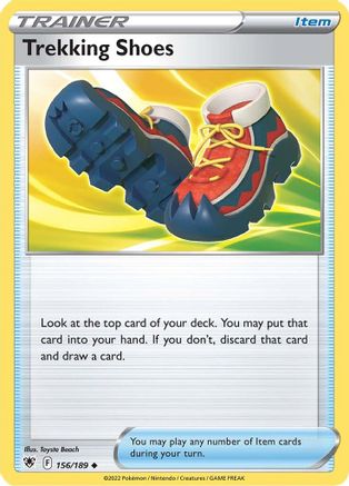Trekking Shoes 156/189 - SWSH10 Astral Radiance Reverse Holofoil - for just $0.05! 