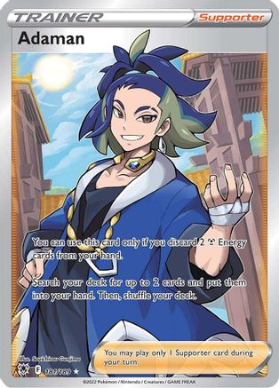 Adaman (Full Art) 181/189 - SWSH10 Astral Radiance Holofoil - for just $1.99! 