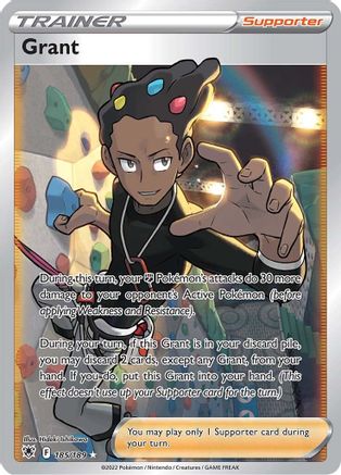 Grant (Full Art) 185/189 - SWSH10 Astral Radiance Holofoil - for just $0.99! 