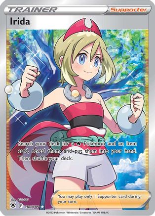 Irida (Full Art) 186/189 - SWSH10 Astral Radiance Holofoil - for just $6.56! 