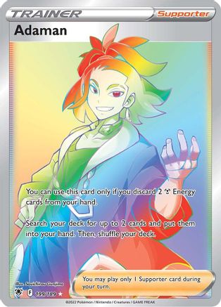 Adaman (Secret) 199/189 - SWSH10 Astral Radiance Holofoil - for just $2.50! 