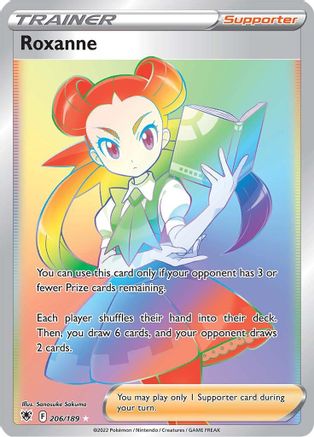 Roxanne (Secret) 206/189 - SWSH10 Astral Radiance Holofoil - for just $2! 