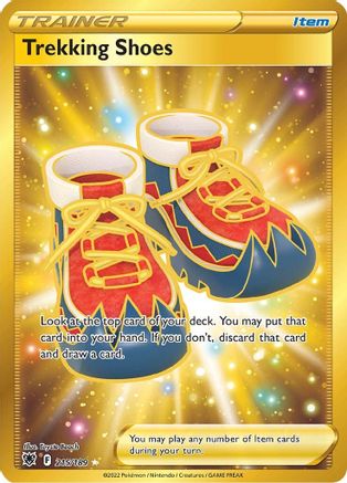 Trekking Shoes (Secret) 215/189 - SWSH10 Astral Radiance Holofoil - for just $1.59! 