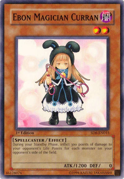 Ebon Magician Curran [SD6-EN015] Common - for just $0.15! 