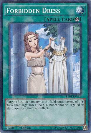 Forbidden Dress [BP03-EN180] Shatterfoil Rare - for just $0.20! 